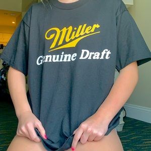 miller beer tee
